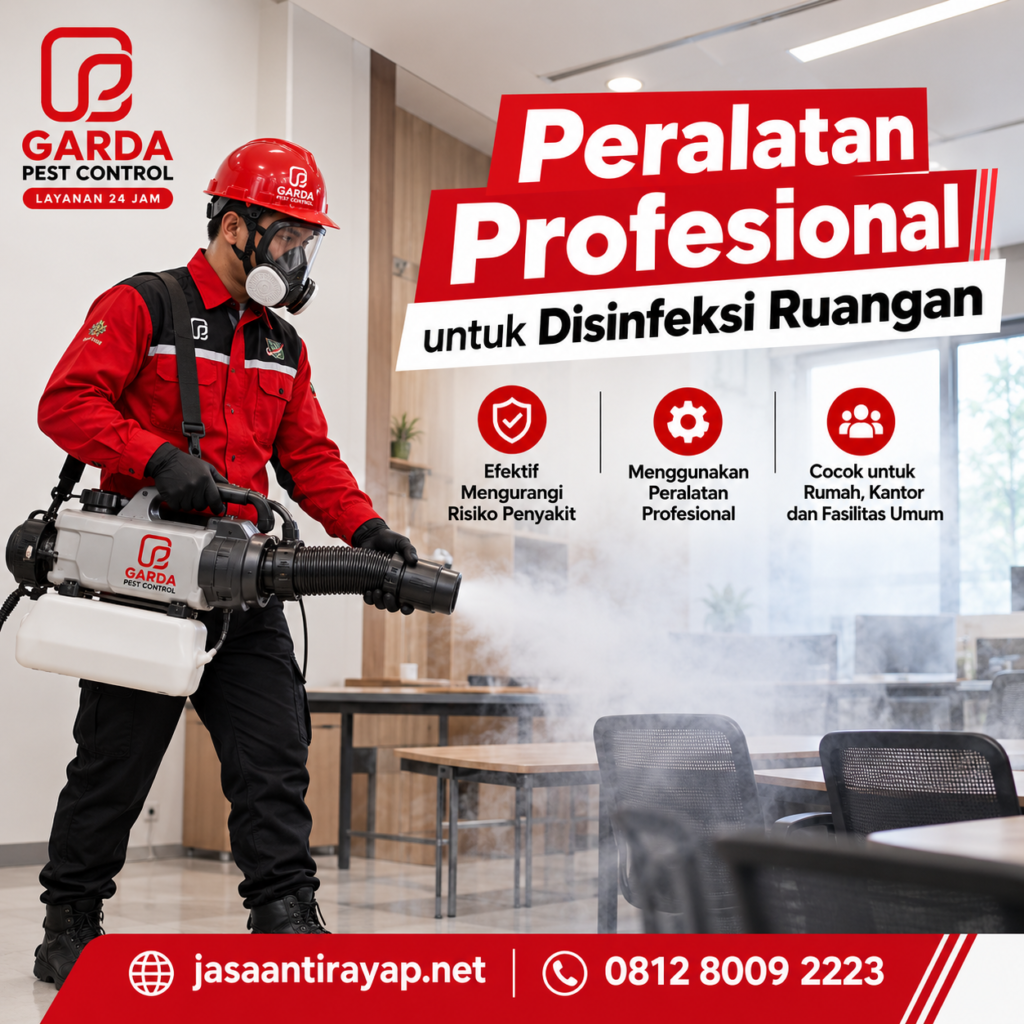 Biaya Jasa Disinfektan di Kota Bekasi