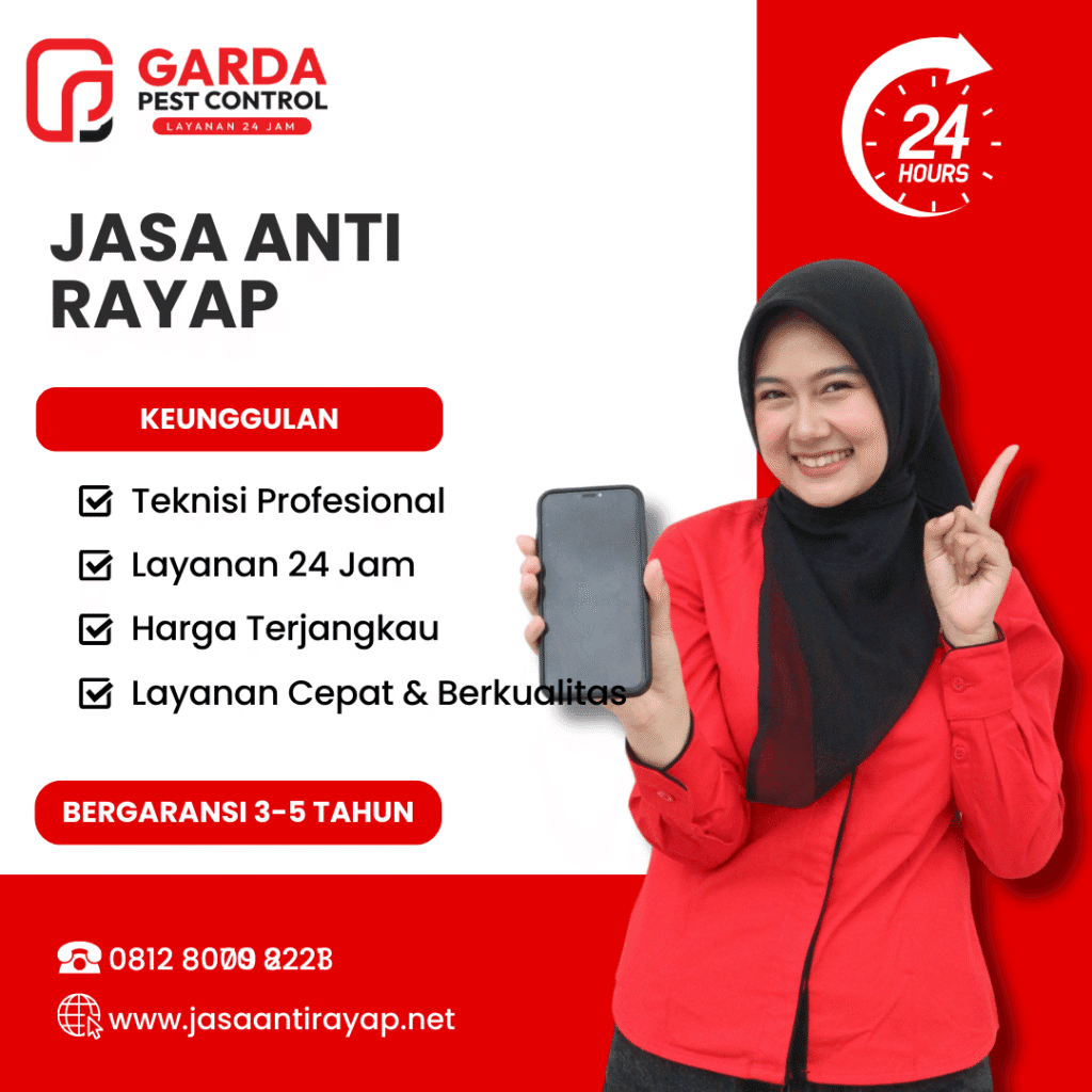 Jasa Suntik Anti Rayap di Serpong Tangerang Profesional