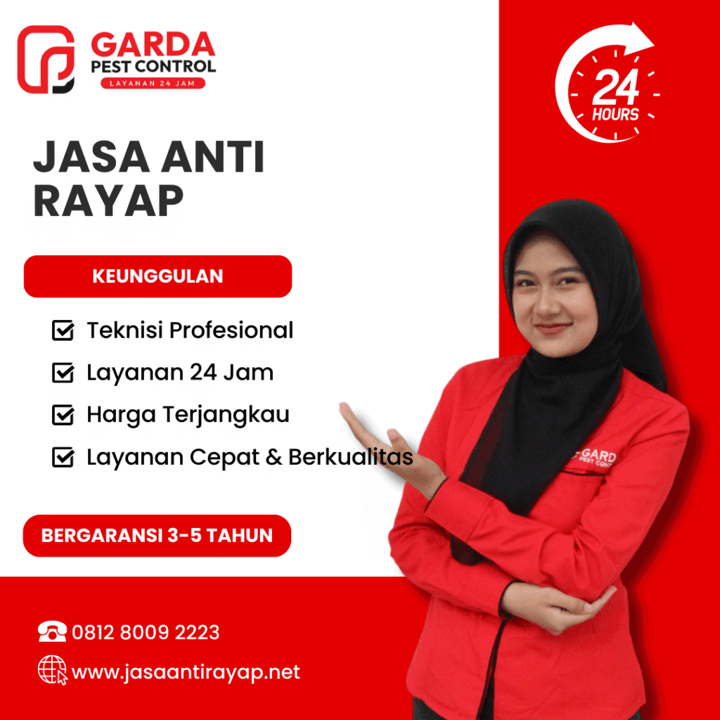 Jasa Anti Rayap di Ciputat Timur Kualitas Terjamin