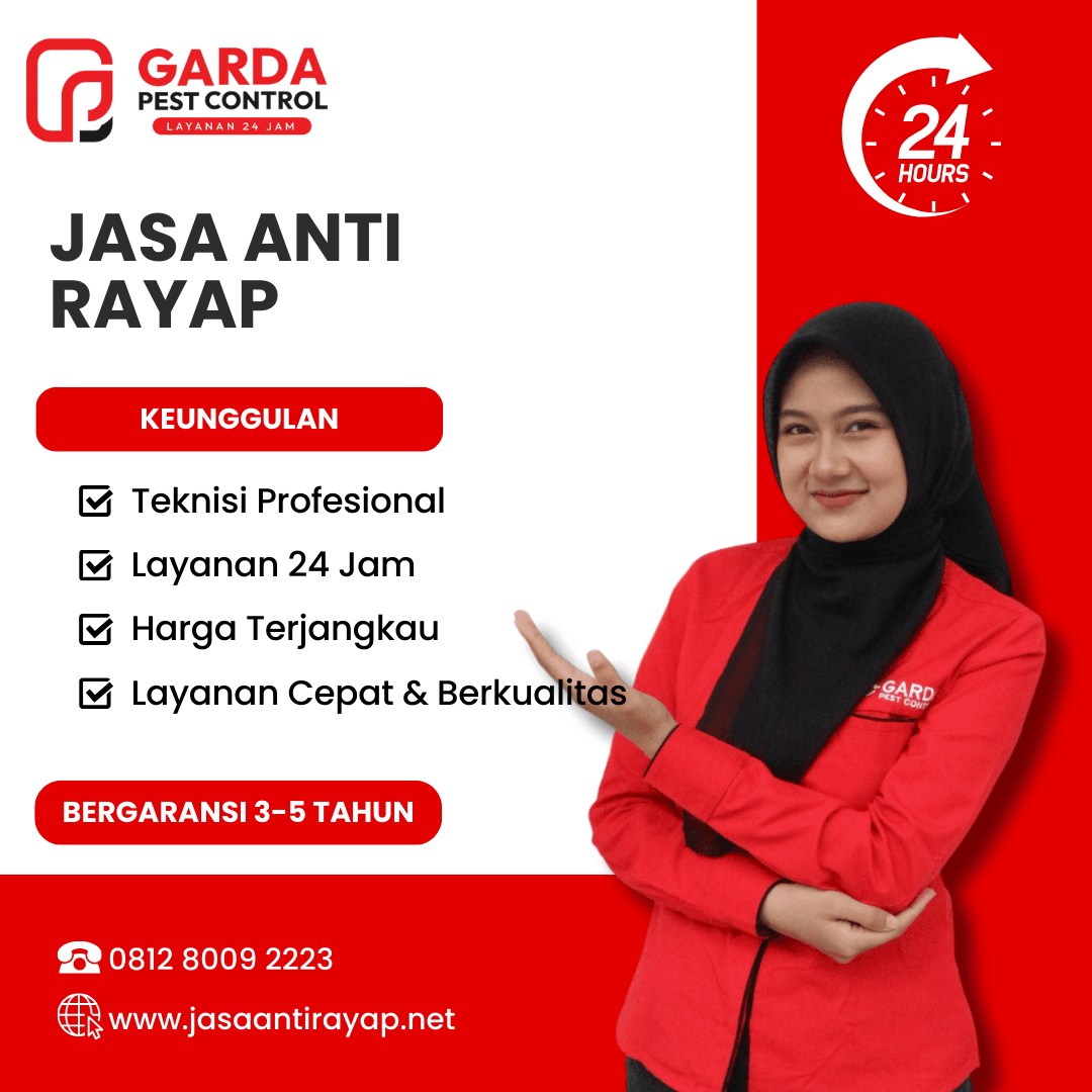 Jasa Anti Rayap di Surabaya Cepat dan Bergaransi