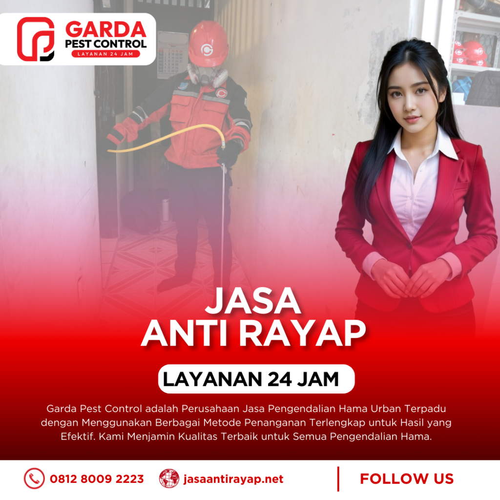 Jasa Anti Rayap Tangerang Metode Lengkap