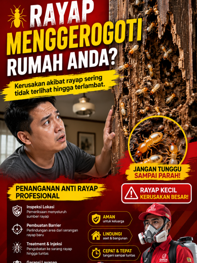 Jasa Pembasmi Rayap Purwokerto: Solusi Efektif Lindungi Properti dari Kerusakan