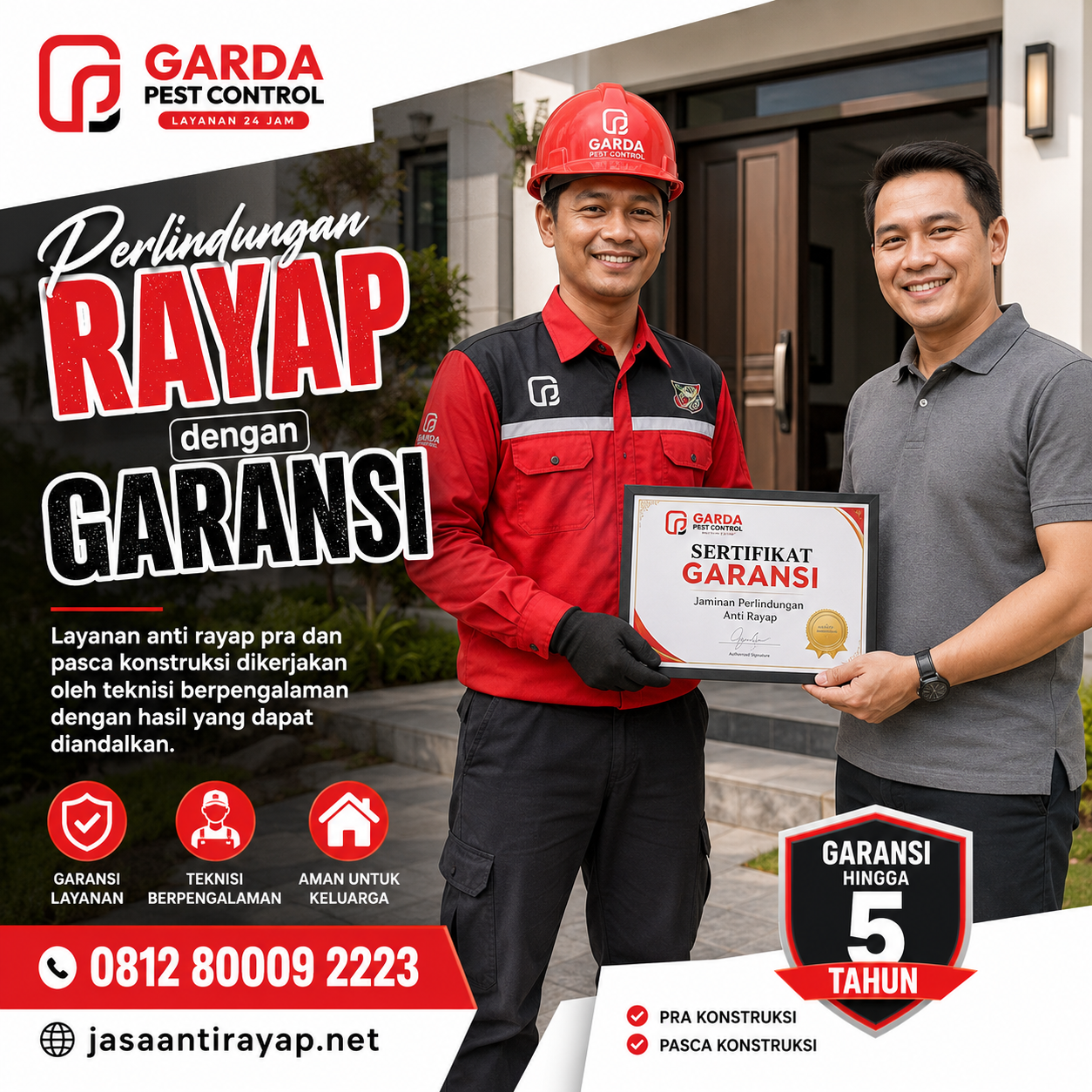 Jasa Anti Rayap Rumah Jakarta: Lindungi Aset Berharga Anda dengan GAN PESTCON