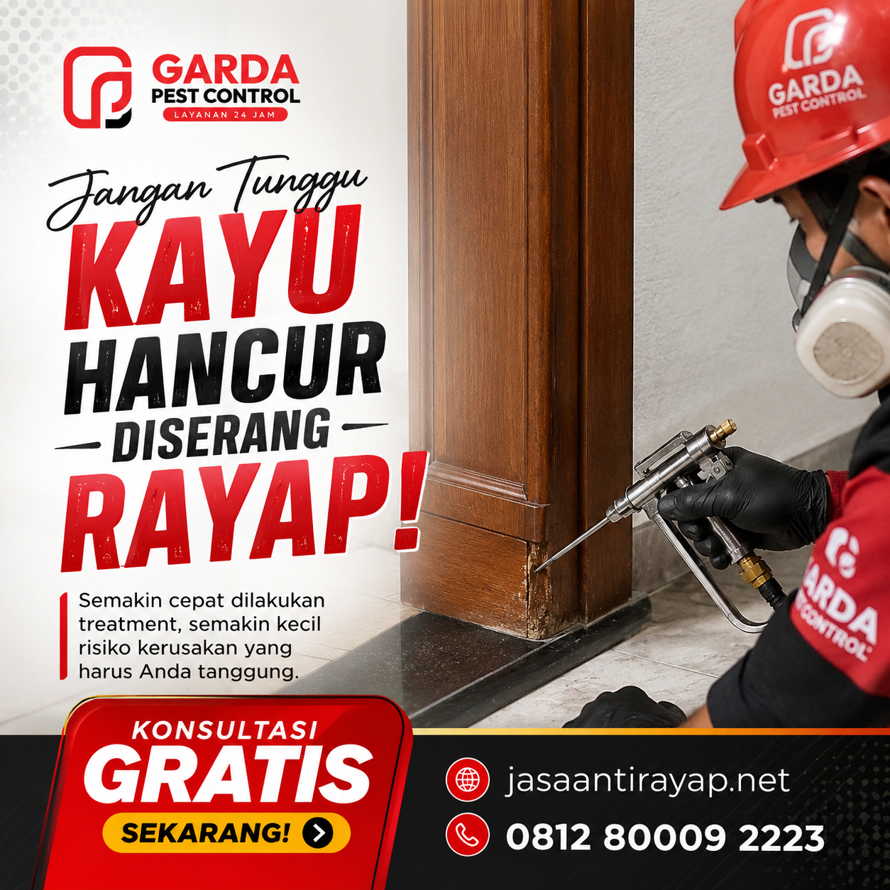 Garansi Anti Rayap Garut: Perlindungan Jelas dan Layanan Profesional GAN PESTCON