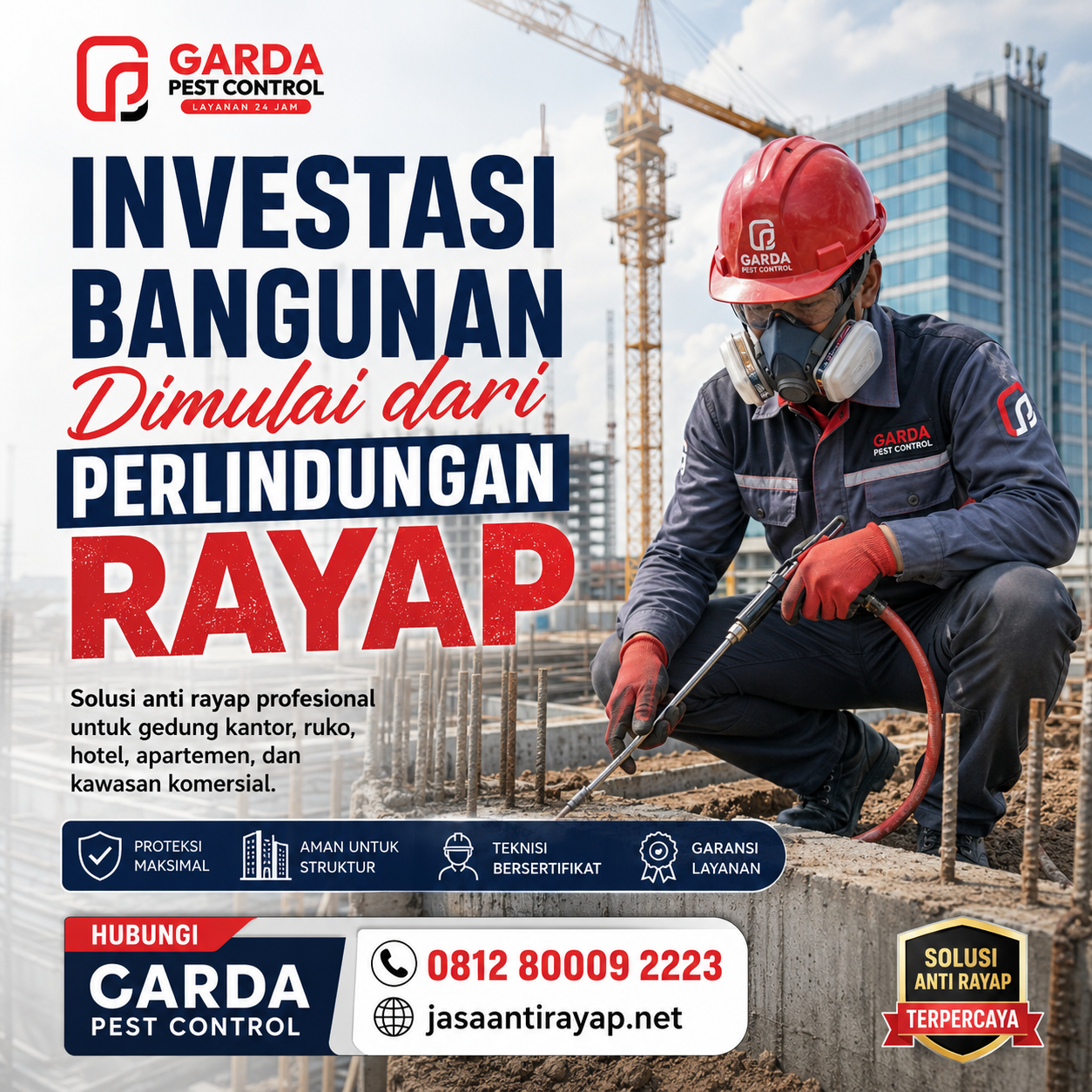 Harga Jasa Anti Rayap Jakarta: Pilihan Tepat untuk Perlindungan Properti Anda
