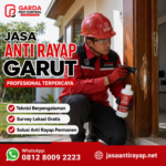 Jasa Suntik Rayap Pra Konstruksi Garut dari GAN PESTCON untuk Ketahanan Bangunan