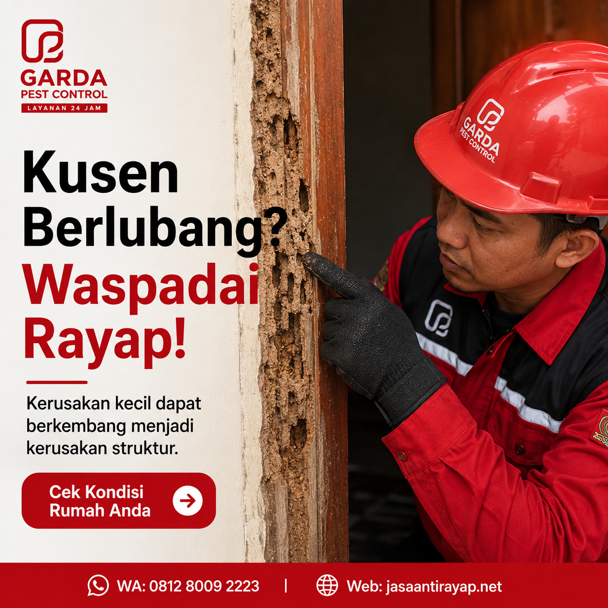Cara Mencegah Rayap Datang Kembali Setelah Treatment Garut Agar Rumah Tetap Aman
