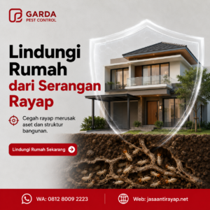 Jasa Pembasmi Rayap Garut Profesional dan Berpengalaman Terbaik